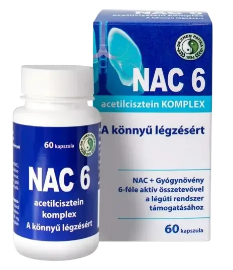 Dr. Chen NAC6 Acetilcisztein komplex kapszula 60db