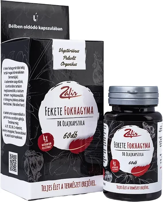 Zafír Fekete Fokhagyma DR olajkapszula 60 db