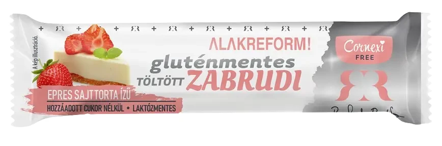 Cornexi Free Alakleform Töltött Zabrudi Epres Sajttorta Ízű Gluténmentes HCN 30 g
