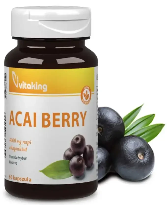 Vitaking Acai Berry 3000mg 60db gélkapszula