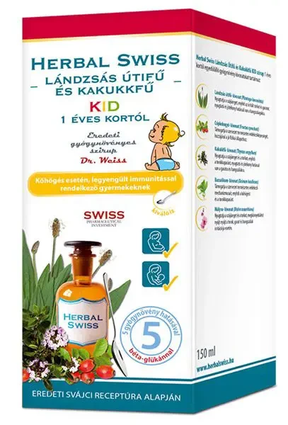 Herbal Swiss KID Medical szirup 150 ml
