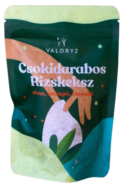 Valoryz csokidarabos rizskeksz 110 g