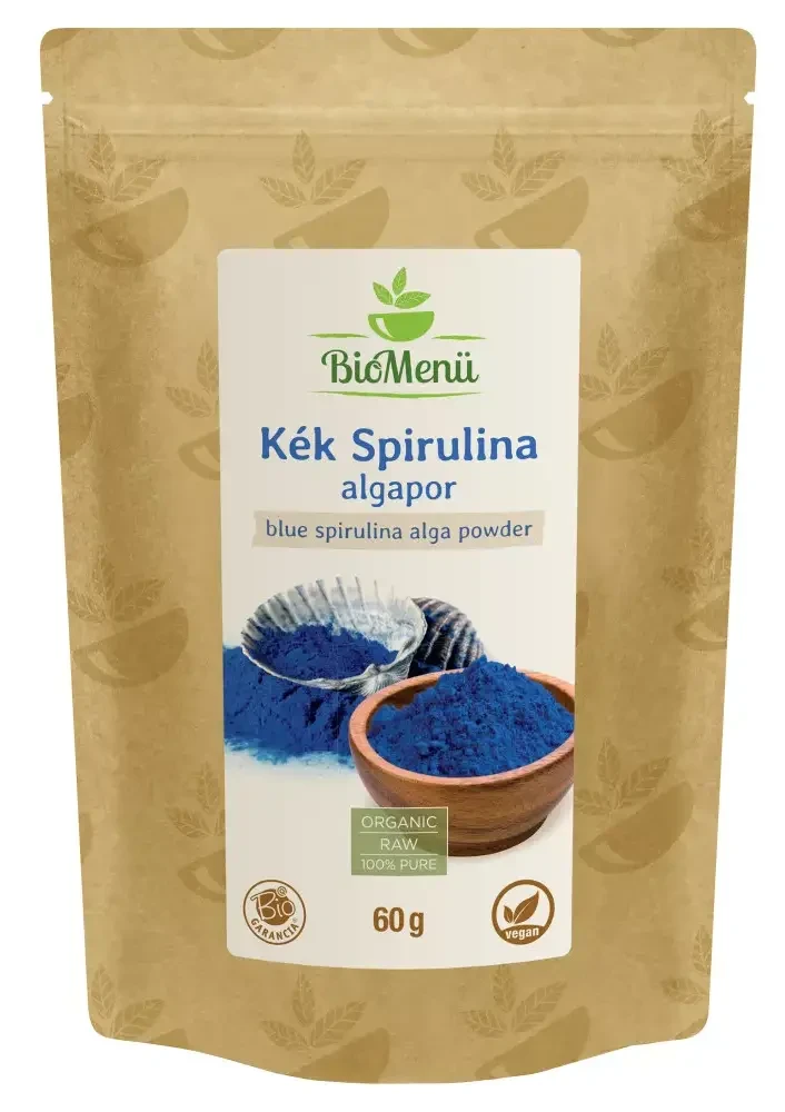 BioMenü BIO KÉK SPIRULINA ALGA por 60 g