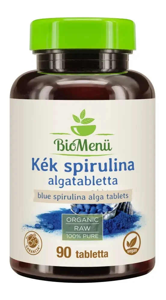 BioMenü BIO KÉK SPIRULINA ALGA tabletta 90 db
