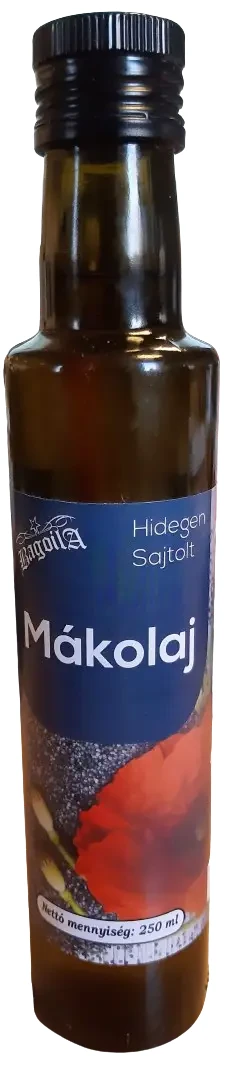 Bagoila Hidegen sajtolt mákolaj 100% 250ml