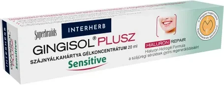 Interherb GINGISOL PLUSZ Szájnyálkahártya gél 20 ml Sensitive