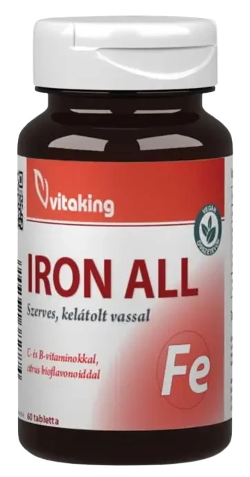 Vitaking Szerves Vas-biszglicinát komplex 60 db