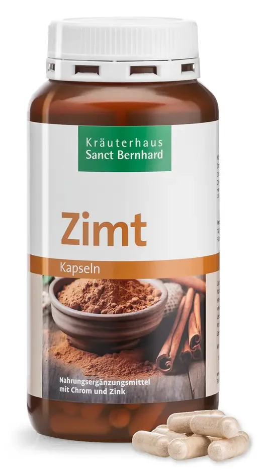 Sanct Bernhard Fahéj + Króm + Cink kapszula 180 db