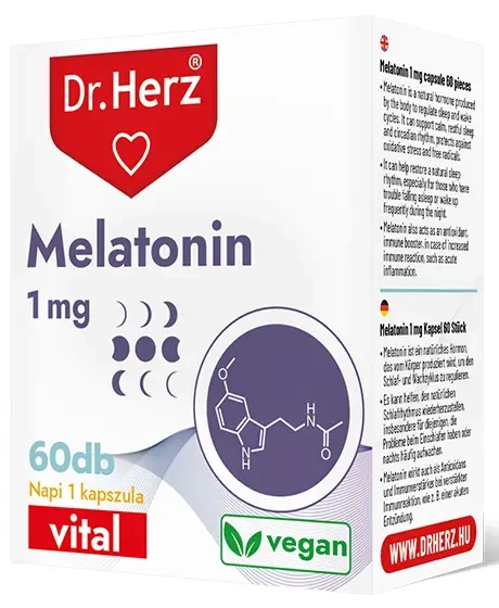 Dr. Herz Melatonin 1 mg kapszula 60 db