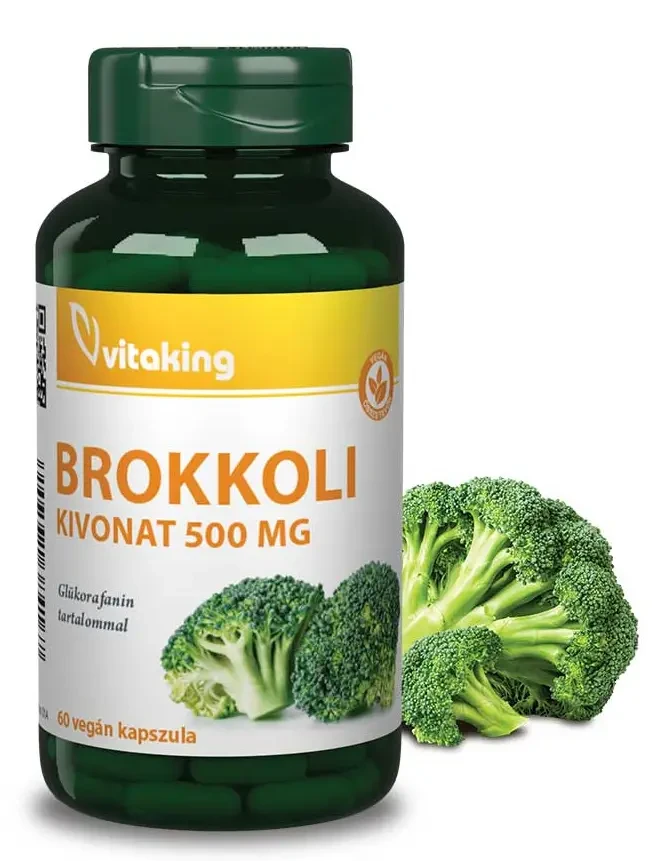 Vitaking Sulforaphane (Brokkoliból) kivonat 400 mcg 60 db kapszula