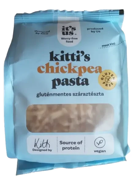 it's us KITTI's gluténmentes csicseriborsó száraztészta csiga 250 g