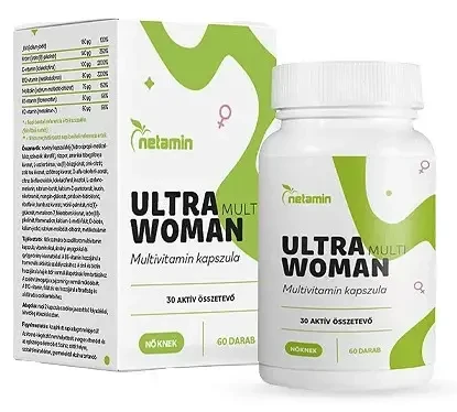 Netamin Ultra Multi Woman Multivitamin kapszula nőknek 60 db