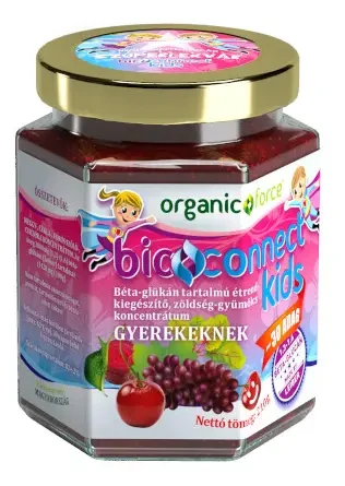 Organic Force Bioconnect Kids Szuperlekvár Béta-glükánnal 210g