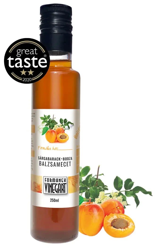 Formanek Vineg'art Sárgabarack-Bodza Balzsamecet 250 ml