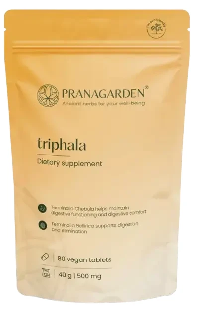 Pranagarden Triphala gyógynövény tabletta 80 db