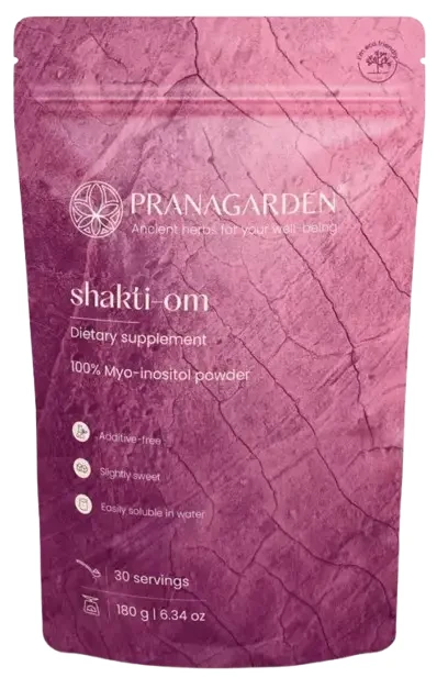 Pranagarden Shakti-Om 100 % Myo-inositol por 180 g 30 adag