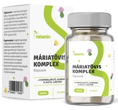 Netamin Máriatövis Komplex kapszula 30db