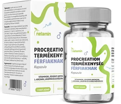 Netamin ProCreation Termékenység Férfiaknak kapszula 60 db