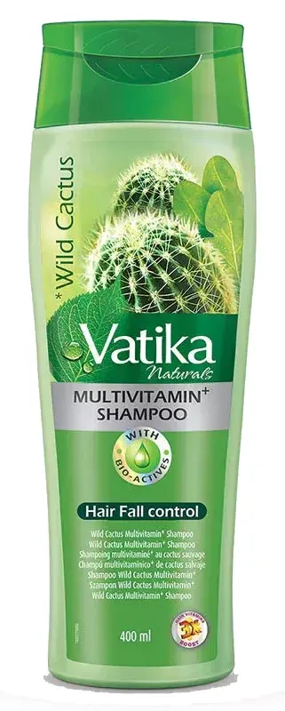 Dabur Vatika Naturals Wild Cactus Multivitamin Sampon 400 ml