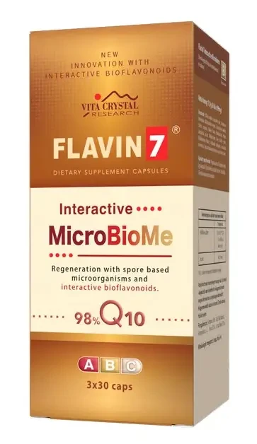 Flavin 7 Q10 Interactive MicroBioMe kapszula 3x 30 db