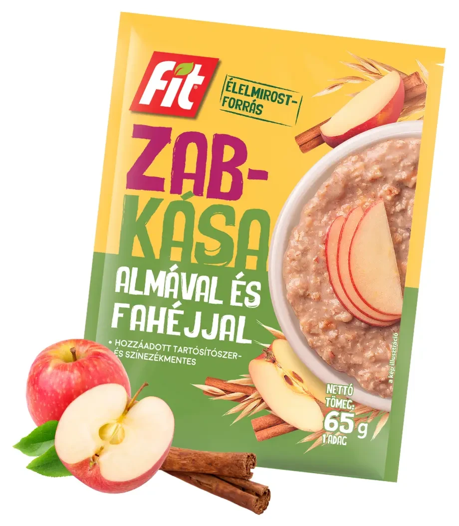 Fit reggeli zabkása alma fahéj 65g (2025.03.20)
