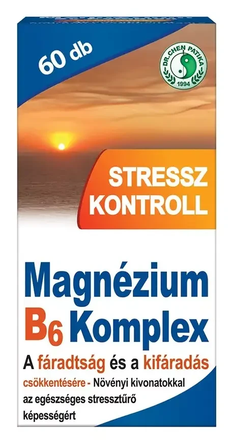 Dr. Chen Magnézium B6 Komplex Stressz kontroll tabletta 60db