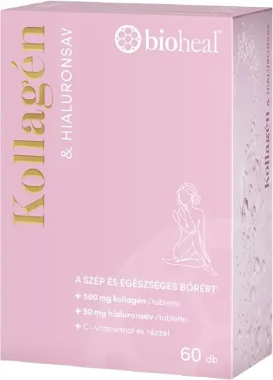 Bioheal Kollagén&Hialuronsav tabletta 60db