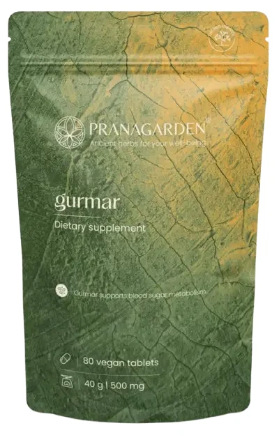 Pranagarden Gurmar vércukor és inzulin tabletta 80db