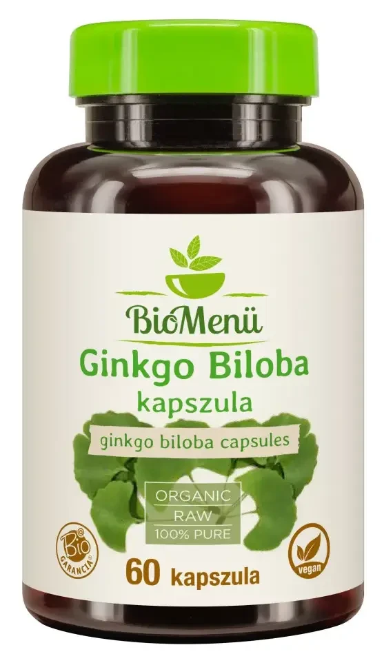 BioMenü BIO Ginkgo Biloba kapszula 60 db