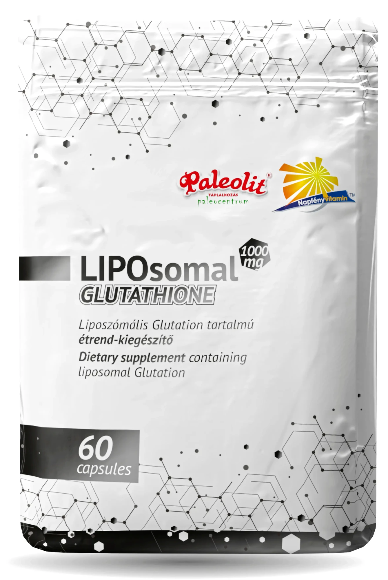 Napfényvitamin LIPOsomal Glutathione 1000 mg 60 db