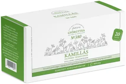 Györgytea Kamillás filteres teakeverék 20x1,3 g