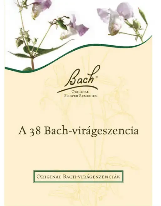 A 38 Bach-virágeszencia könyv (Wigmore)