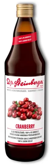Dr. Steinberger Cranberry - Tőzegáfolyalé 750 ml