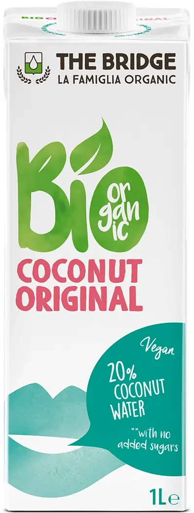 The Bridge Bio Kókuszital, 20% kókuszvízzel, 1000 ml