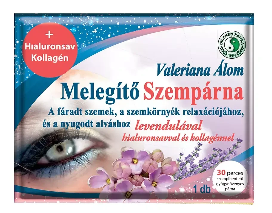 Dr. Chen Valeriana Álom szempárna+hyaluronnal 1 db