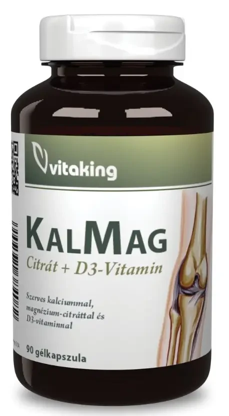 VK Cal-Mag citrate + D-vit gélkapszula 90db