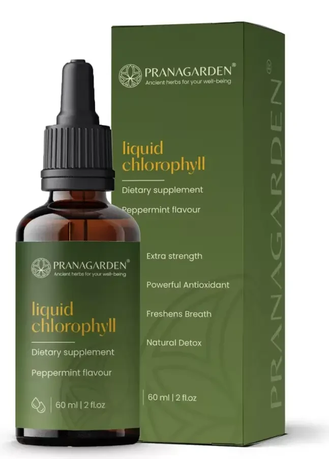 Pranagarden Klorofill folyékony cseppek 60ml