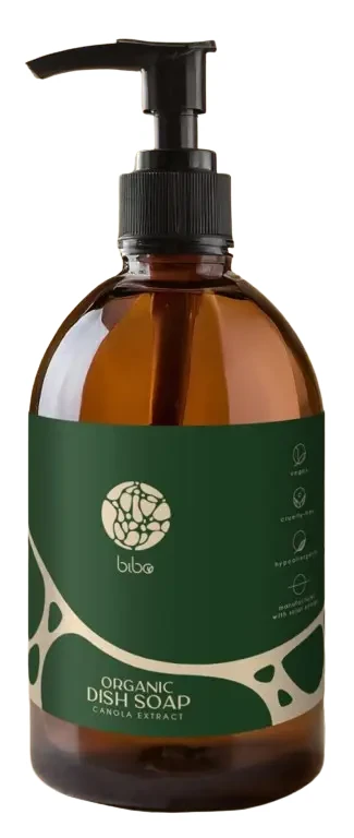 Cleaneco Organikus kézi mosogatószer repce kivonattal 0,5L