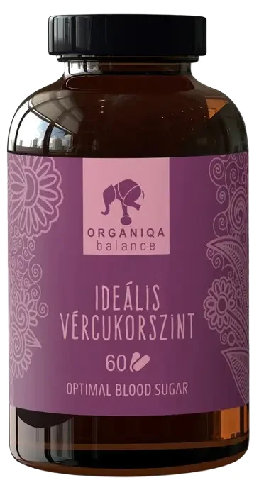 Organiqa balance Ideális Vércukorszint kapszula 60 db