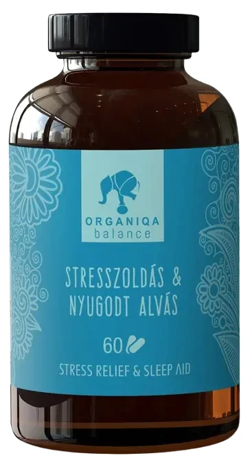 Organiqa balance Stresszoldás & nyugodt kapszula 60 db