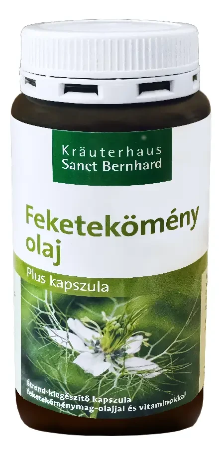 Sanct Bernhard Feketekömény-Plus kapszula 180db