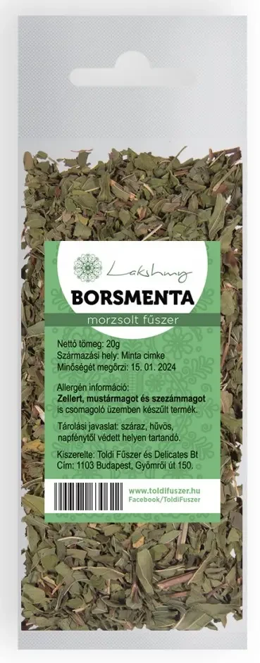 Borsmenta morzsolt 20g