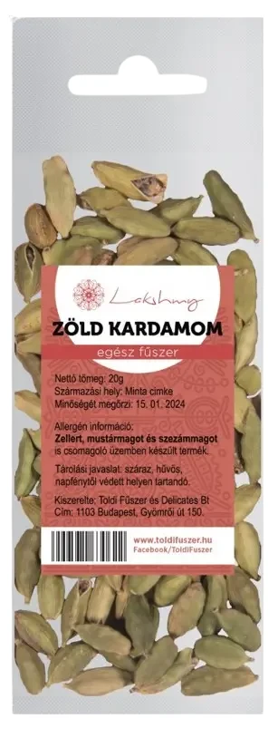 Zöld Kardamom egész 20g