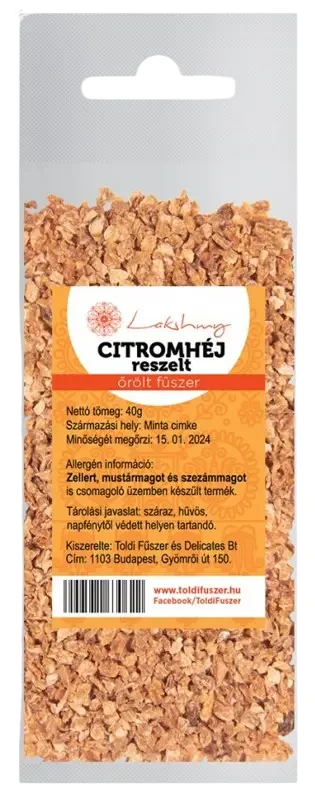 Citromhéj reszelt 30g