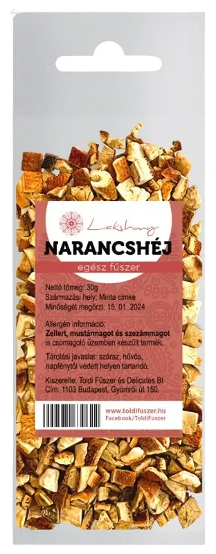 Narancshéj reszelt 20g