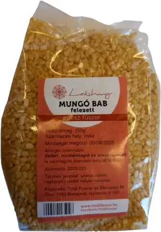 Mungóbab felezett 250g