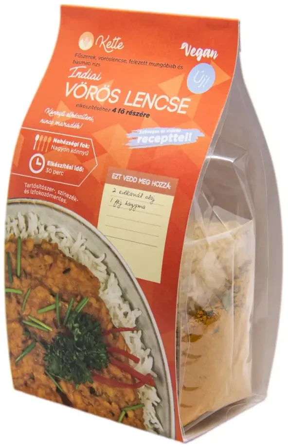 Kette Indiai vörös lencse 462g