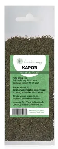 Kapor morzsolt 20g