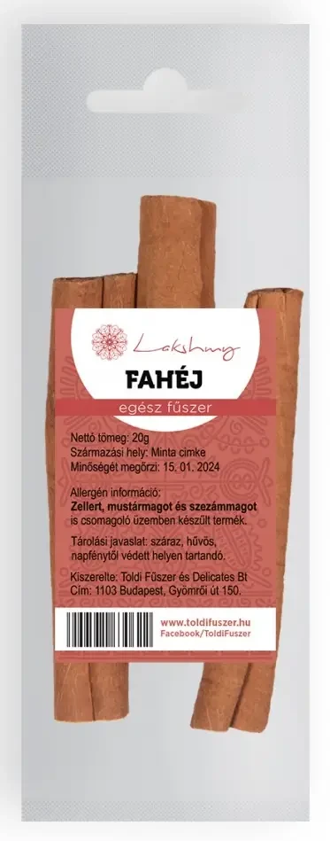 Lakhsmy Fahéj egész 20g