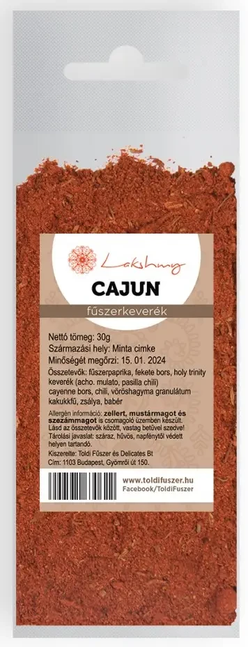 Lakshmy Cajun fűszerkeverék 30 g